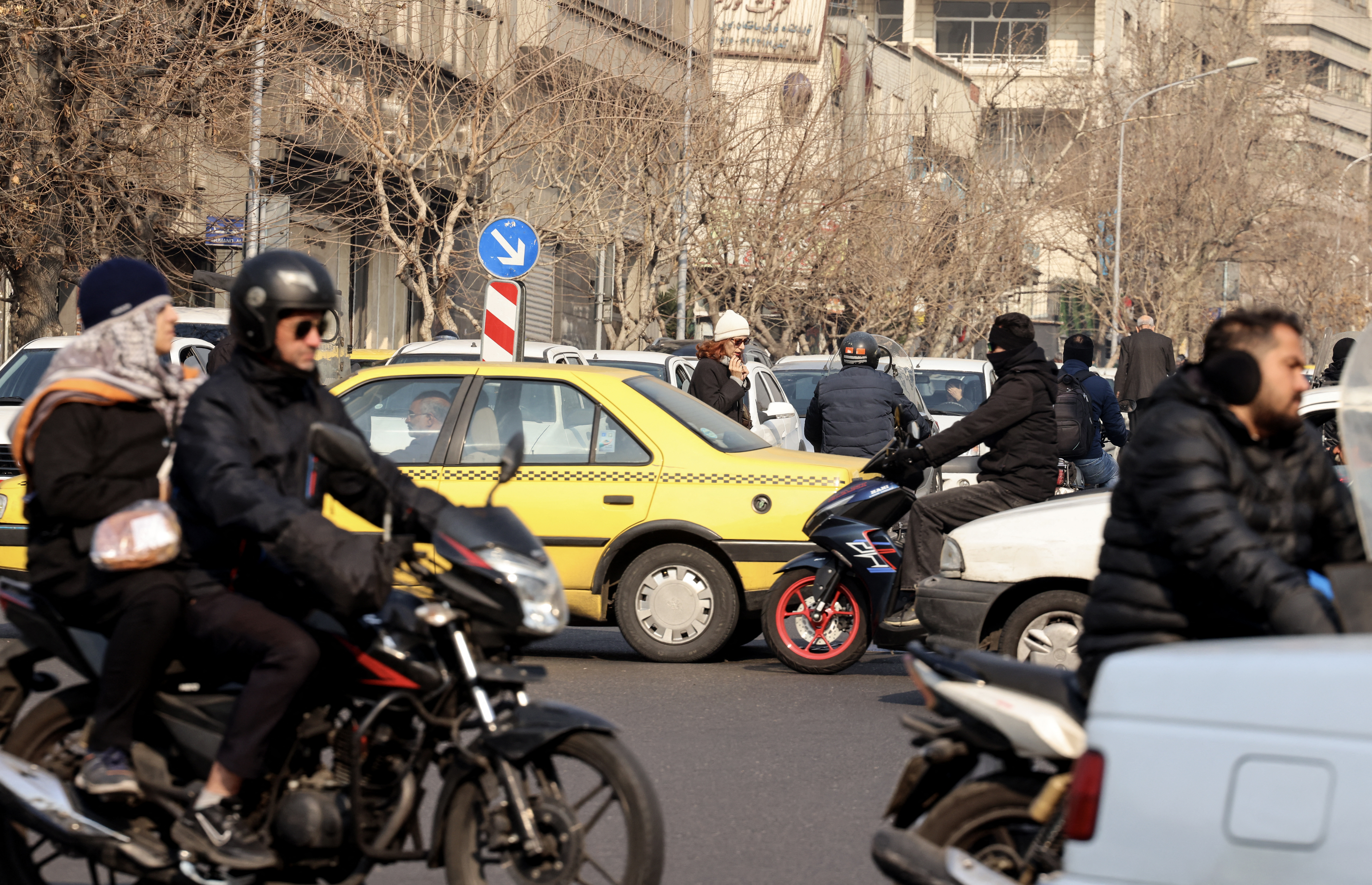 Iran detains four foreign nationals over unrest